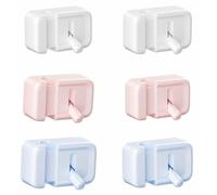 Clip de cable de carga autoadhesivo, interruptor de palanca de soporte de cable, clip de cable sin perforaciones, adecuado para escritorio, mesita de noche, oficina, automóvil, etc (6, Mixed colors)