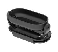 Clip de caméra étique - supports de chapeau pour l'enregistrement avec l'aventure et l'utilisation quotidienne | Cadre ABS + PC avec support de libération rapide, support léger 6.3x3x3.1cm noir