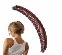 Clip di stile bananenkamm-haa per donne, di filo flessibile per capelli per aggiornamenti di controllo 'alimentazione, Stiler a spina di pesce | Eleganti per ca