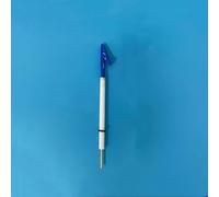 Clip Electrode Clamp for Electrochemical - 10mm Gap Width, 8x80mm Electrode Rod Diameter, Non-Marring Devise(5mm)