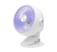 Clip Fan - A compact portable cooling mounting base that combines portability and functionality. Compact desk fan provides centralized air blowers perfect for everyday use
