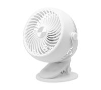 Clip Fan - A compact portable cooling mounting base that combines portability and functionality. Compact desk fan provides centralized air blowers perfect for everyday use