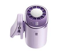 Clip Fan Portable, 360° USB Rechargeable Stroller Car Desk Fan, Strong Clam