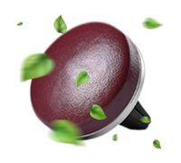 Clip for Car Air Freshener | Diffuser with Leather Texture | Set of Clips for Ventilation with 3 Refills, for Men and Vehicles Drivers