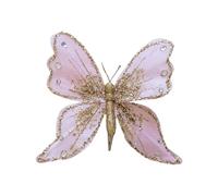 Clip for Elegant Wedding Party Decoration Christmas Theme Accessories Artificial Butterfly Shaped Adorment Porch Garden Butterfly Hangings