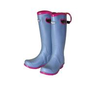 Clip Glove Treadstone Clipglove Ladies Activity Wellington Boots - Blue/pink - Size 5
