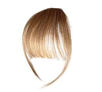 Clip In Bangs - Clip on Bangs for Women | Multi-Colors Real Human Hair Wig Women Bangs with Temples Hairpieces | Fake Bangs Hair Clip Hair Extensions for Photography, Dating(F)