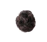 Clip in Chignon Hairpiece Curly Synthetic Hair Bun Grab Messy Ponytail Hair Extensions Scrunchie Hairpieces for Women Hair Ponytail for Women Girls(Dark Brown)