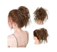 Clip in Claw Chignon Messy Hair Bun Hair Pieces Hair Scrunchies Extension Curly Hairpiece Wavy Messy Synthetic Chignon for Women Tousled Updo Tousled Messy Bun Hairpiece(8)
