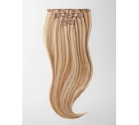 Clip in Extensions - luxury Quality - 5 pieces - 150g 27" XXL Length - M20/27 mixed ultra light blonde & caramel blonde
