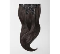 Clip in Extensions - luxury Quality - Big volume 9 pieces 18 Inch - 2 dark brown