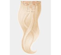 Clip in Extensions - luxury Quality - Big volume 9 pieces 18 Inch - 20 ultra light blonde