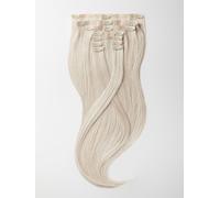 Clip in Extensions - luxury Quality - Big volume 9 pieces 22 Inch - 59 silver blonde