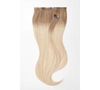 Clip in Extensions - luxury Quality - Big volume 9 pieces 22 Inch - T18/24 ombre dark natural blonde ash & light ash blonde
