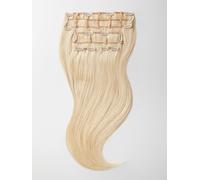 Clip in Extensions - luxury Quality - easy volume 4 pieces - 125g - 1001 platinum blonde