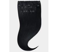 Clip in Extensions - luxury Quality - easy volume 4 pieces - 125g - 1B black