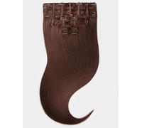 Clip in Extensions - luxury Quality - easy volume 4 pieces - 125g - 6 chocolate brown