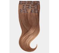 Clip in Extensions - luxury Quality - maximum volume 8 pieces 18 Inch - 12 light golden brown