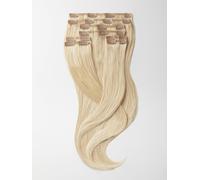 Clip in Extensions - luxury Quality - maximum volume 8 pieces 18 Inch - 20 ultra light blonde