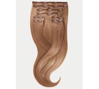 Clip in Extensions - luxury Quality - maximum volume 8 pieces 18 Inch - 27 caramel blonde