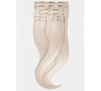 Clip in Extensions - luxury Quality - maximum volume 8 pieces 22 Inch - 59 silver blonde