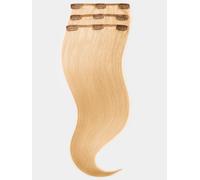 Clip in Extensions - luxury Quality - medium volume 3 pieces 70g - 140 dimensional golden blonde