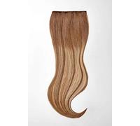 Clip in Extensions - luxury Quality - medium volume 3 pieces 70g - B8/26 balayage hazelnut brown & golden honey blonde