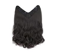 Clip in Hair Extensions Curly Wavy Ponytail Hairpieces For Women Long Wig Hair Piece Fluffy Larg Traceless Hair Wave Wig Big