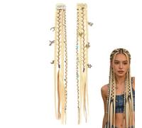 Clip in Hair Extensions Handmade Invisible Dreadlocks