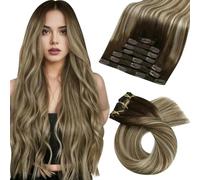 Clip in Hair Extensions Real Hair Straight Set 5&7 piece Clip in Human Hair Extensions 4 6 613 20inch 50cm 105G 70G 105G