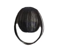 Clip In Hair Extensions Real Human Hair 3D Bangs,Black | Real human hair,clip in bangs,3D volume,black,salon-free,restyleable,seamless blend,various shades