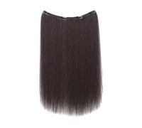 Clip In Hair Extensions - Real Human Hair Extensions | Natural Looking Hairs Extension, 20 Inch Long Straight Hairpiece Portable For Women Girls, Stylish Invisible Wig