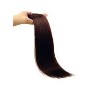 Clip in Hair Extensions Straight Per Set with 18 Clips 120G Double Weft Virgin Human Hair Natural Black Color(2,16inches)