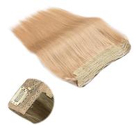 Clip in Hair Extensionshuman Hair, One Piece Clip in Hair Extensions with Invisible Fish Line for Women Straight Hair 100G(#27,26INCH/65cm)