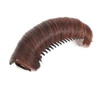 Clip In Hair Padding Root Volumes Add Natural Looking Hairpiece With Comb Design For Layered Hairstyles Party Wedding Synthetic Hair Toppers