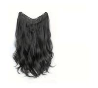 Clip in Hair pieces Extensions Synthetic Long Wavy U-shaped Clip In Hair Extensions 16Inch/20Inch/24inch Clip On Hair Extensions For Women Hair Accessories Hair Extensions Clip in(Natural Black,24inch