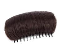Clip in Volumizing Hairpiece with Realistic Fiber Coverage Professional Hair Cushion for Stage Event Special Occasions Comb Clips for Hairstyling