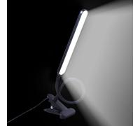 Clip Lamp for Desk Adjustable Arm Lighting Supplies | LED Nightstand Lamp for Students Readers Artists Musicians Workshop Bedside Apartment Home Office Dorm Bedroom Nursery