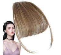 Clip On Bangs Hairpiece - Smooth Natural Fringe Trim, Secure Hold Clips, Lightweight Faux-bang Extension, Stylish French-inspired Look | Hair Accessory For Refreshing Everyday Appearance, Matching