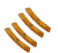 Clip-On Bike Spoke Reflectors 4pcs for Enhanced Wheel Visibility