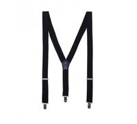Clip On Braces Premier Black One Size