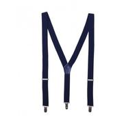 Clip On Braces Premier Navy One Size