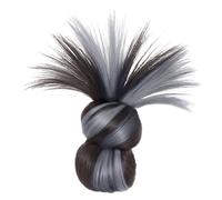 Clip On Bun Feathered Synthetic Faux Wig Updo Quick Styling