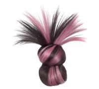 Clip On Buns - Short Ponytail Extension, Feathered Synthetic Wig, Easy Quick Styling, Comfortable Clip-In Hairpiece, Fashion Hair Accessory, Women’s Hair for Daily Use