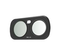 Clip on Camera Lens Filter for Action Camera, Two-Lens Glass Metal Accessory for Content Creators on the Go Action Filter Two Accessory Clip on Glass Metal Frame Travel Filming Outdoor