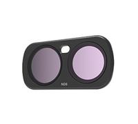 Clip on Camera Lens Filter for Action Camera, Two-Lens Glass Metal Accessory for Content Creators on the Go Action Filter Two Accessory Clip on Glass Metal Frame Travel Filming Outdoor