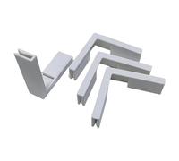 Clip on Cardboard Corner Protectors Thick Paper Box Reinforcements Right Angles Clip for Creating Long Last Storage Border Reinforcement Clamps