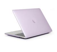 Clip on Case Compatible with MacBook Pro 13 inch Case M2 2025, 2024, 2023, 2022-2016 A2338 M1 A2251 A2289 A2159 A1989 A1708 A1706, Transparent Hard Shell Protective Cover,Purple
