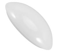 Clip on Ceiling Lamp Shade Cover, White PVC Replacement | Soft Even Light Diffusion, Smooth Modern Surface, for Living Room Stairways and Fire Lamps