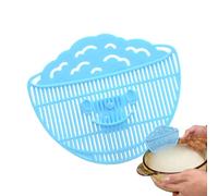 Clip On Colander - Multifunctional Small Smile Mesh, 1PC Portable Strainer Attachment for Pot for Home Dorm, Rice Noodle Meat Ground Beef Vegetable Pasta Spaghetti Washing, Silicone Kitchen Tool